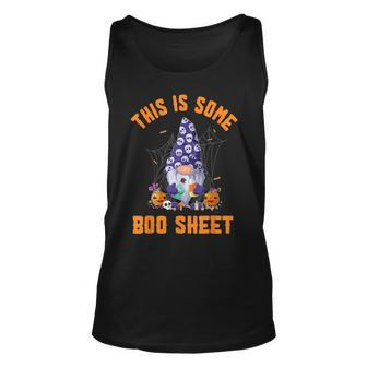 Cute GnomesThis Is Some Boo Sheet Halloween Pumpkins Ghosts Tank Top - Monsterry AU