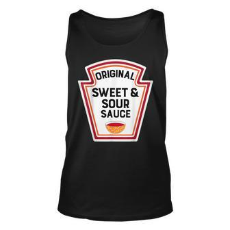 Cute Group Condiments Halloween Costume Sweet And Sour Sauce Tank Top | Mazezy UK