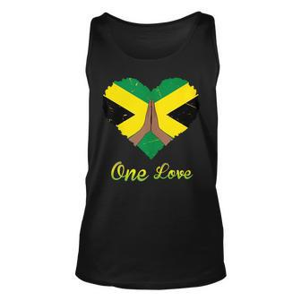 Cute Jamaican One Love Meditation Meditation Funny Gifts Unisex Tank Top | Mazezy