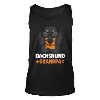 Dachshund Grandpa Weenie Dog Weiner Dog Unisex Tank Top - Thegiftio UK