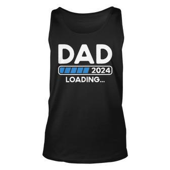 Dad 2024 Loading Pregnancy 2024 Father To Be Soon To Be Dad Tank Top - Thegiftio UK
