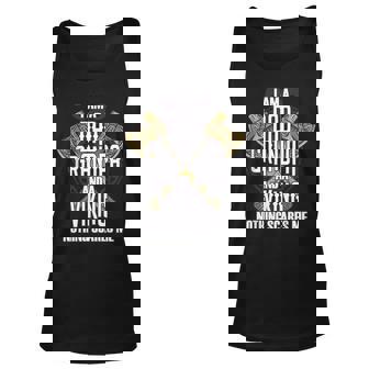 Dad Grandpa Viking Warrior Norse Mythology Valhalla Gift Unisex Tank Top | Mazezy