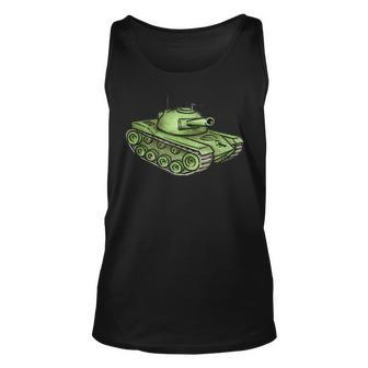 Dad Joke With Army Tank Humorous For Dad Tank Top | Mazezy