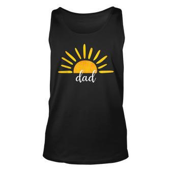 Dad Of The Birthday First Trip Around The Sun Birthday Unisex Tank Top - Seseable