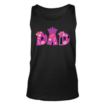 Dad Spa Theme Kids Birthday Pamper Little Spa Party Matching Unisex Tank Top - Seseable