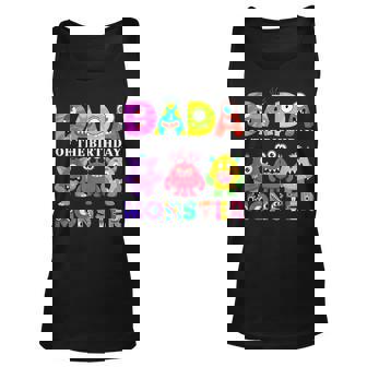 Dada Little Monster Kids 1St Birthday Party Family Monster Unisex Tank Top - Monsterry