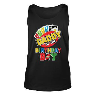 Daddy Of The Birthday Boy Uno Dad Papa Father 1St Bday Tank Top - Monsterry AU