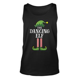Dancing Elf Matching Family Group Christmas Party Gift For Women Unisex Tank Top - Thegiftio UK