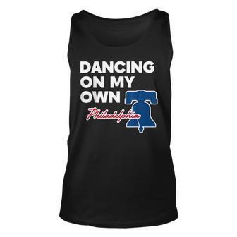 Dancing On My Own Philadelphia Philly Saying Dancing Tank Top | Mazezy UK