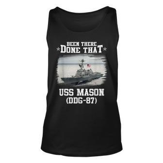 Ddg87 Uss Mason Navy Ships Unisex Tank Top | Mazezy