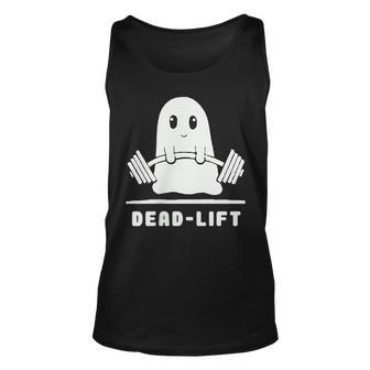 Dead Lift Ghost Halloween Ghost Gym Tank Top - Seseable