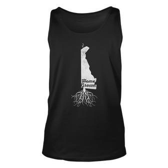 Delaware T Home Grown Roots De State Pride Unisex Tank Top | Mazezy