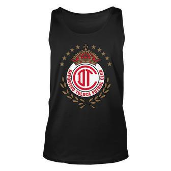 Deportivo Toluca Club Supporter Fan Mexico Mexican Unisex Tank Top - Seseable