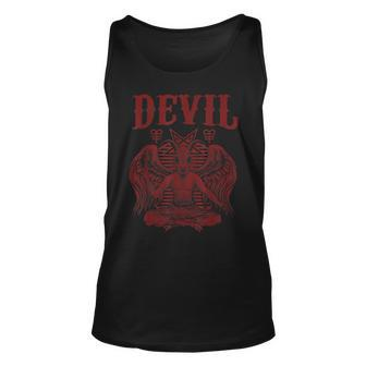 Devil Gothic Occultism Costume For Goth Horror Lovers Horror Tank Top | Mazezy