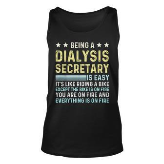 Dialysis Secretary Appreciation Kidney Secretary Dialysis Tank Top - Seseable