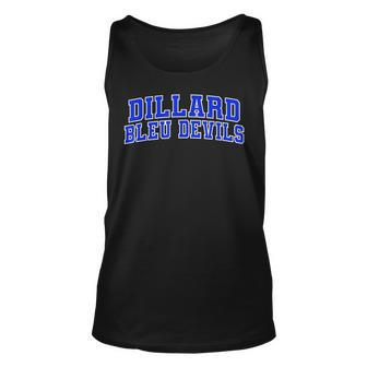 Dillard University Bleu Devils Wht01 Tank Top - Seseable