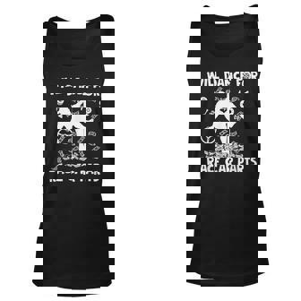 Dirt Track Racing Will Dance For Race Car Parts Racing Tank Top | Mazezy