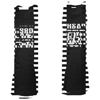 Distressed Coaching For Coach Dad Husband Father Coach Unisex Tank Top | Mazezy