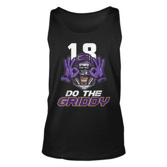 Do The Griddy Griddy Dance Football Funny Unisex Tank Top | Mazezy