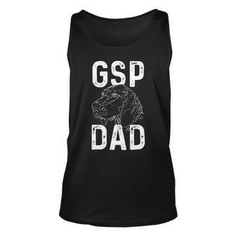 Dog German Shorthaired Gsp Dad Hunting Gun Dog German Shorthaired Pointer Unisex Tank Top - Monsterry UK