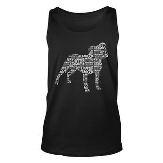 Dog Staffordshire Staffie Or Staffordshire Bull Terrier Dog Lover Unisex Tank Top - Monsterry CA