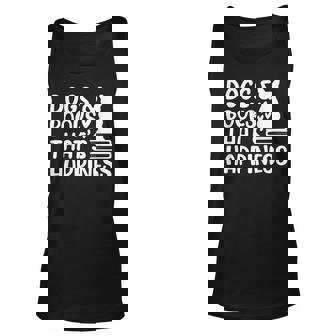 Dogs & Books Thats Happiness Reading Books Dog Owner Reading Tank Top | Mazezy