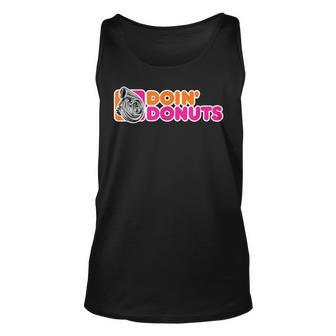 Doin Donuts Drifting Car Racing Enthusiast Parody Racing Tank Top | Mazezy