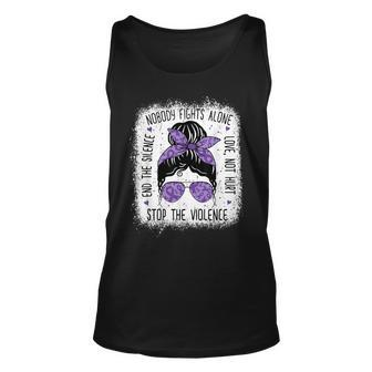 Domestic Violence Awareness Stop End Domestic Violence Tank Top - Monsterry UK