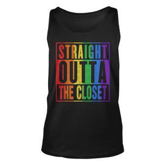 Dont Hide Your Gay Les Bi Tran Come Outta The Closet Lgbt Tank Top | Mazezy UK