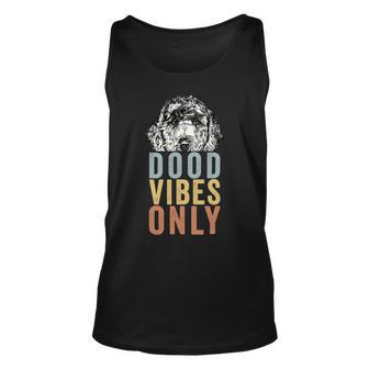 Dood Vibes Only Goldendoodle Doodle Mama Dog Mom Unisex Tank Top - Monsterry DE