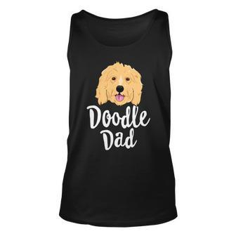 Doodle Dad Men Goldendoodle Dog Puppy Father Gift Unisex Tank Top - Monsterry DE