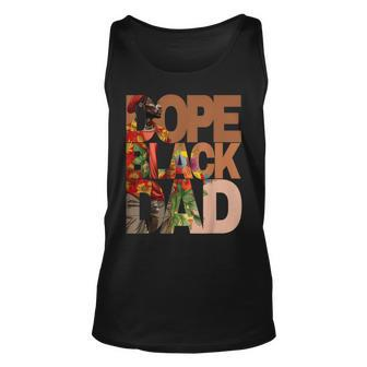 Dope Black Dad Junenth Black History Month Pride Fathers Unisex Tank Top - Seseable