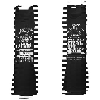 I Never Dreamed Id Be A Grumpy Old Man Grandpa Father Tank Top | Mazezy