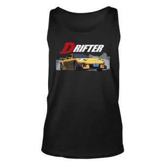 Drifter Fd Jdm Race Drift Car Drifting Unisex Tank Top | Mazezy