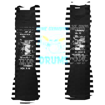 Drummer Grandpa Grandpas Take Naps Real Grandpas Play Drums Tank Top | Mazezy