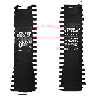 Due To Inflation This Is My Christmas Ugly Christmas Sweater Tank Top | Mazezy