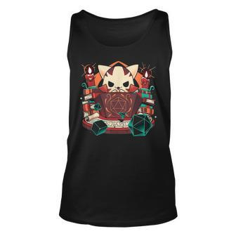 Dungeon And Cats Tabletop Gaming Role Player Tank Top - Seseable