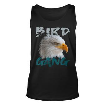 Eagle Bird Gang Funny Philadelphia Gifts Unisex Tank Top | Mazezy