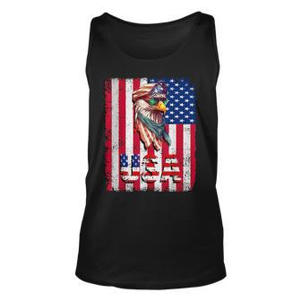 Eagle With Usa Flag 4Th Of July Patriotic Patriotic Tank Top | Mazezy