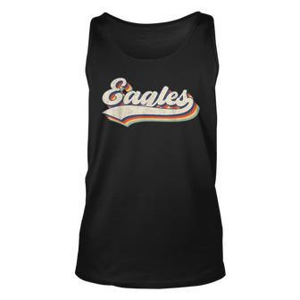 Eagles Surname Eagles Name Personalized Vintage Retro Eagles Tank Top | Seseable CA