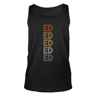 Ed Vintage Retro Tank Top - Thegiftio UK