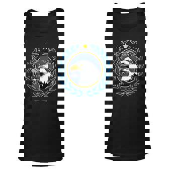 Edwards Air Force Base Eagle Roundel Unisex Tank Top | Mazezy