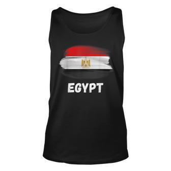 Egypt Flag Pride Retro Egyptian Flag Family Matching Unisex Tank Top | Mazezy