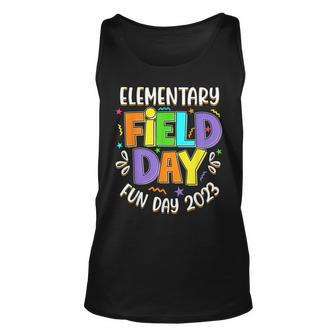 Elementary Field Day Fun Day 2023 Last Day Of School Unisex Tank Top | Mazezy