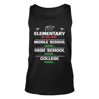 Elementary Graduation We Are Done Class 2023 5Th 6Th Grade Unisex Tank Top | Mazezy