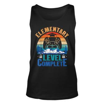 Elementary Level Complete Class Of 2023 Graduation Gift Unisex Tank Top | Mazezy