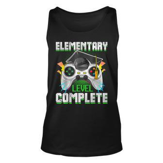 Elementary Level Complete Gamer Graduation Video Games Boys Tank Top | Mazezy
