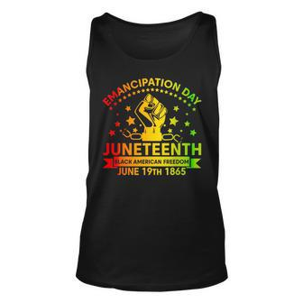 Emancipation Day Junenth Black American Freedom June 19Th Unisex Tank Top | Mazezy