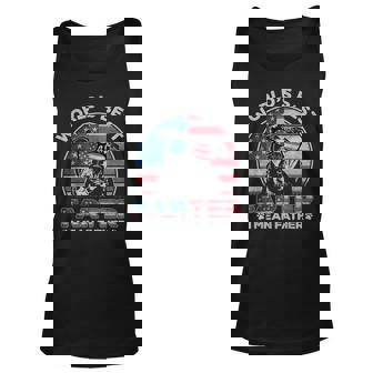 English Bulldog World’S Best Farter I Mean Father Usa Flag Unisex Tank Top | Mazezy