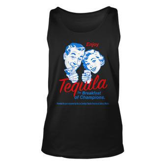 Enjoys Tequila The Breakfasts Of Championss Unisex Tank Top - Seseable